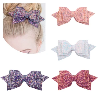 Glitter Hairpins Baby Bows Kids Hair Pins Hair Clip For Children Bling Baby Girl Hair Accessories Women Pin 
Glitter Hairpins Baby Bows Kids Hair Pins Hair Clip For Children Bling Baby Girl Hair Accessories Women Pin