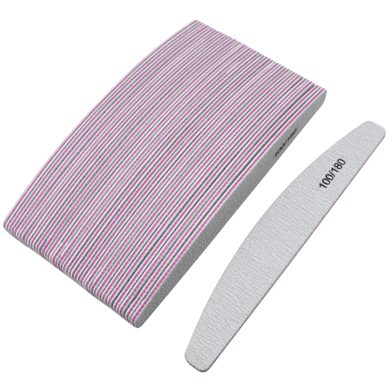 25pcs Grey Sandpaper 100/180 Nail File Buffer Nail Tools For Nail Polish UV Gel manicure Lima Block Boat Nail Polishing nagelvij
25pcs Grey Sandpaper 100/180 Nail File Buffer Nail Tools For Nail Polish UV Gel manicure Lima Block Boat Nail Polishing nagelvij