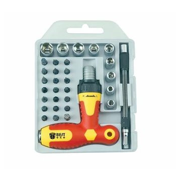 Hot 33 in 1 Precision Magnetic Screwdriver Set Dual-Driver Screwdriver Set For Reparing Tool With Torx Slotted Phillip Hex Bit
Hot 33 in 1 Precision Magnetic Screwdriver Set Dual-Driver Screwdriver Set For Reparing Tool With Torx Slotted Phillip Hex Bit
