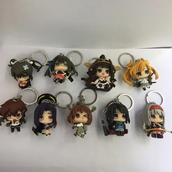 9pcs/set Kantai Collection Keychains Anime Action Figure PVC Collection Model toys brinquedos for christmas gift free shipping
9pcs/set Kantai Collection Keychains Anime Action Figure PVC Collection Model toys brinquedos for christmas gift free shipping