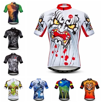 Cycling Jersey men Bike Jerseys 2018 road MTB bicycle Clothes Short Sleeve Outdoor sportswear maillot Racing top skull white red
Cycling Jersey men Bike Jerseys 2018 road MTB bicycle Clothes Short Sleeve Outdoor sportswear maillot Racing top skull white red