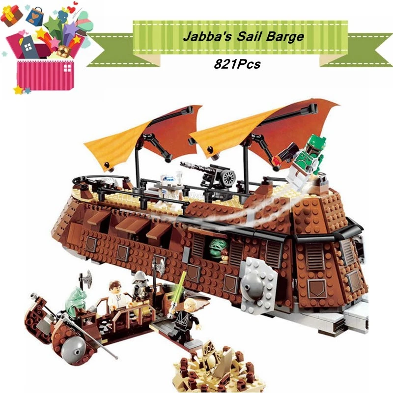Best Gifts Or Presents Compatible Legoing star wars Jabba's Sail Barge 821Pcs Model Building Blocks Toys for Children Legoing
Best Gifts Or Presents Compatible Legoing star wars Jabba's Sail Barge 821Pcs Model Building Blocks Toys for Children Legoing