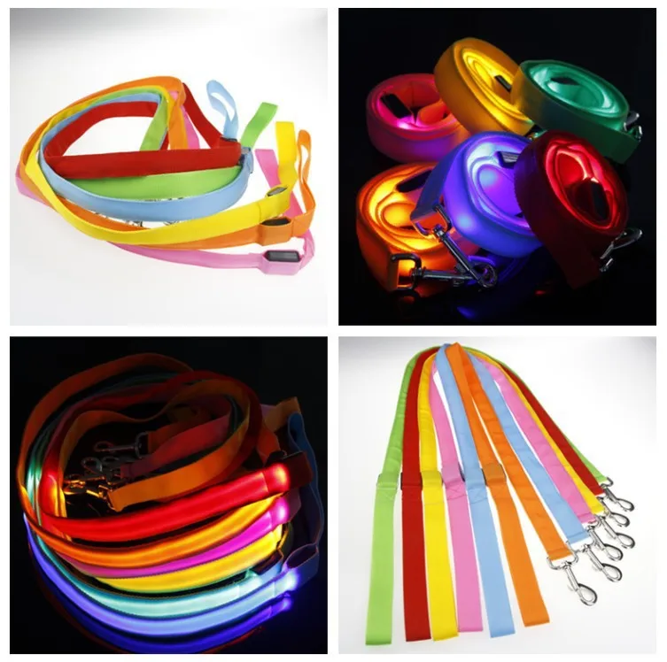 120cm Nylon Pet LED Dog Leash Night Safety LED Flashing Glow LED Pet Supplies Cat Dogs Drawing Small Leads for LED Dog Collar NW
120cm Nylon Pet LED Dog Leash Night Safety LED Flashing Glow LED Pet Supplies Cat Dogs Drawing Small Leads for LED Dog Collar NW