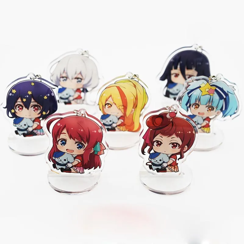 Japan Anime ZOMBIE LAND SAGA Zombieland Saga Sakura Minamoto Ai Mizuno Cosplay Stand Figure Acrylic Keychain Charm Phone Pendant
Japan Anime ZOMBIE LAND SAGA Zombieland Saga Sakura Minamoto Ai Mizuno Cosplay Stand Figure Acrylic Keychain Charm Phone Pendant