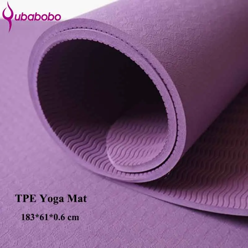 6MM TPE Non-slip Yoga Mats Fitness Slim Yoga Gym Exercise Mats Pilates Environment Tasteless Pad Fitness Mat Sport(183*61*0.6cm)
6MM TPE Non-slip Yoga Mats Fitness Slim Yoga Gym Exercise Mats Pilates Environment Tasteless Pad Fitness Mat Sport(183*61*0.6cm)