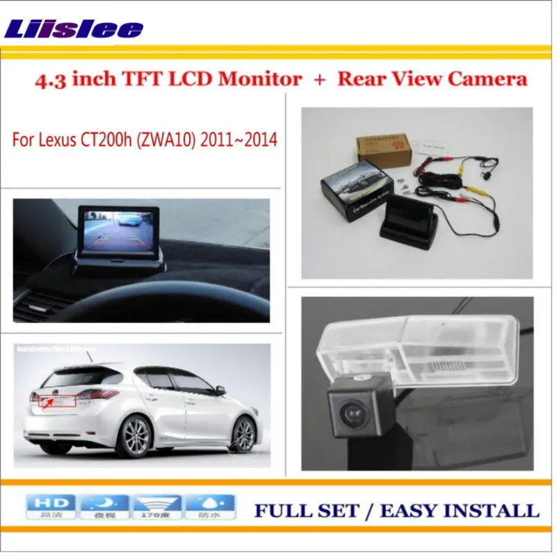4.3" TFT LCD Monitor + Car Rearview Back Up Camera = 2 in 1 Car Parking System - For Lexus IS250 IS300h IS350 2014~2015
4.3" TFT LCD Monitor + Car Rearview Back Up Camera = 2 in 1 Car Parking System - For Lexus IS250 IS300h IS350 2014~2015