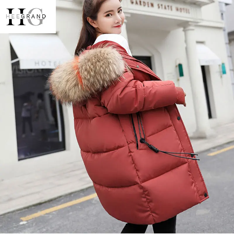 HEE GRAND 2018 Autumn Parkas Women Fur Collar Jackets 3XL Windproof Overcoat Snow Coats Warm Thick Cotton Hooded Outwear WWM1676
HEE GRAND 2018 Autumn Parkas Women Fur Collar Jackets 3XL Windproof Overcoat Snow Coats Warm Thick Cotton Hooded Outwear WWM1676