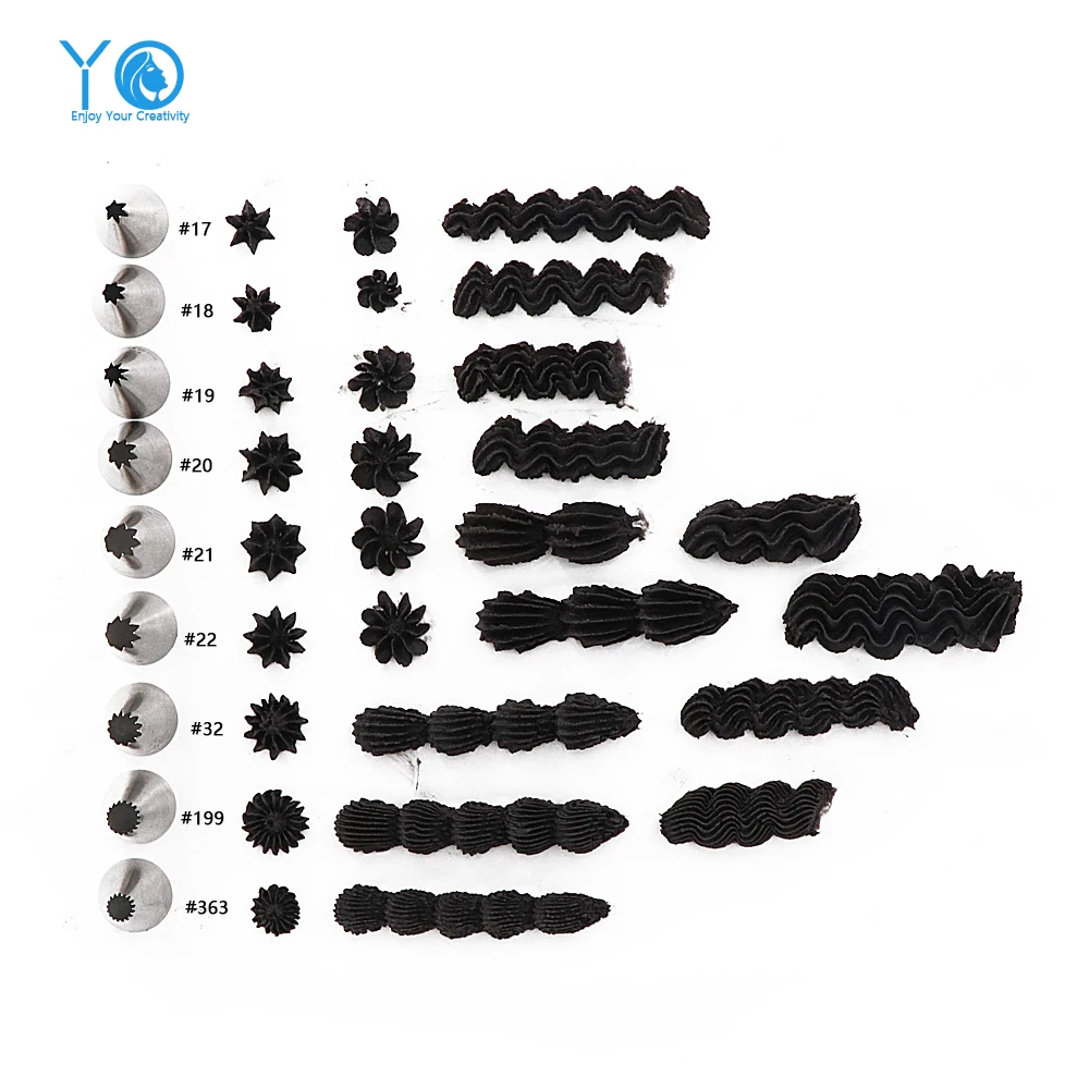 1-Piece Star icing Piping Tips Nozzle Cake Decorating Tips Stainless Steel Writing Tube Baking Tools For Cakes Bakeware
1-Piece Star icing Piping Tips Nozzle Cake Decorating Tips Stainless Steel Writing Tube Baking Tools For Cakes Bakeware