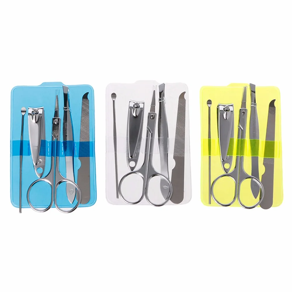 MAANGE 5PCS Nail Care Clipper Cutter Manicure Kit Pedicure Nails Art Scissors Tweezer Nail File Ear Pick Utility Manicure Set
MAANGE 5PCS Nail Care Clipper Cutter Manicure Kit Pedicure Nails Art Scissors Tweezer Nail File Ear Pick Utility Manicure Set