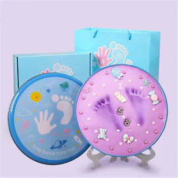 Baby Souvenirs Hand & Footprint Makers 3D Soft Clay Newborn Baby Inkless Handprint Footprint Infant Growth Record DIY Gift
Baby Souvenirs Hand & Footprint Makers 3D Soft Clay Newborn Baby Inkless Handprint Footprint Infant Growth Record DIY Gift