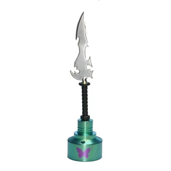 Green butterfly graphic titanium car cap 14mm/18mmTitanium Nail for dab rigs water bong
Green butterfly graphic titanium car cap 14mm/18mmTitanium Nail for dab rigs water bong