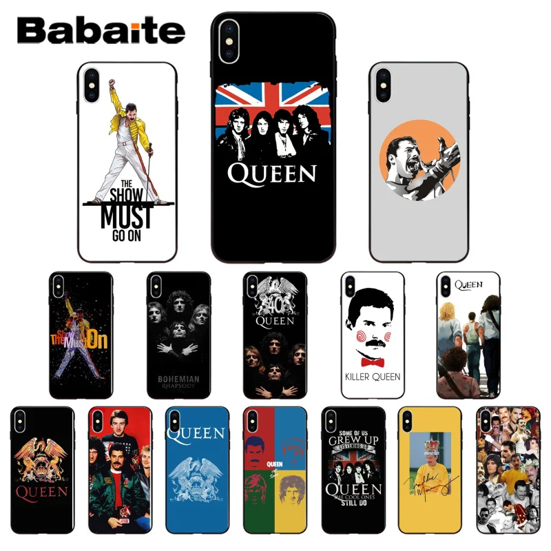 Babaite Freddie Mercury Queen Band High Quality Phone Case for iPhone X XS MAX 6 6s 7 7plus 8 8Plus 5 5S SE XR
Babaite Freddie Mercury Queen Band High Quality Phone Case for iPhone X XS MAX 6 6s 7 7plus 8 8Plus 5 5S SE XR