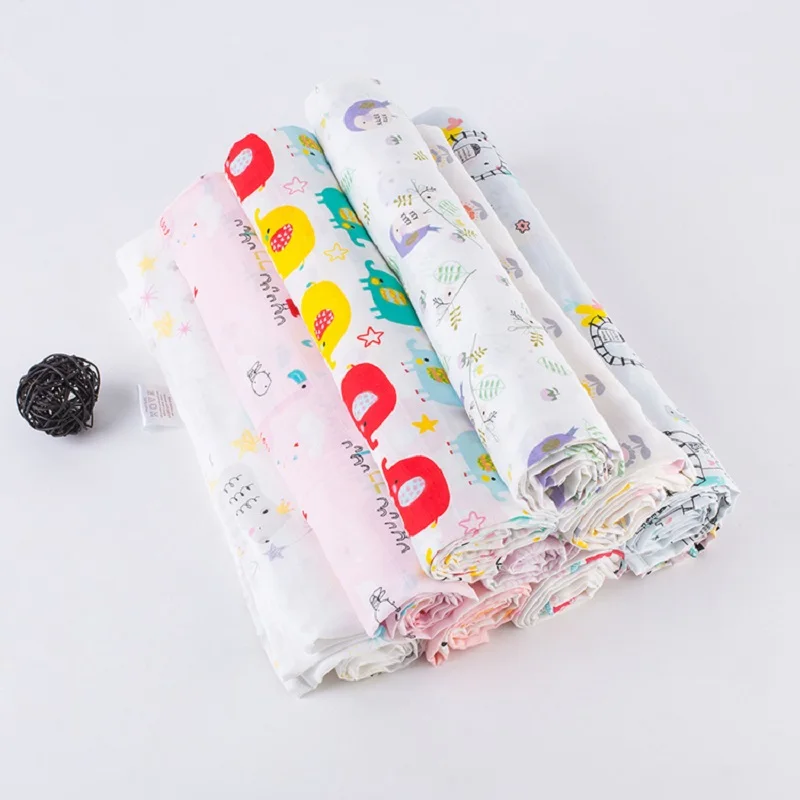 Baby Swaddle Muslin Tree Bamboo Cotton Cartoon Carbasus Soft Newborn Blanket Bath Towel Bed Sheet Wrap Single Layer 115X115cm
Baby Swaddle Muslin Tree Bamboo Cotton Cartoon Carbasus Soft Newborn Blanket Bath Towel Bed Sheet Wrap Single Layer 115X115cm