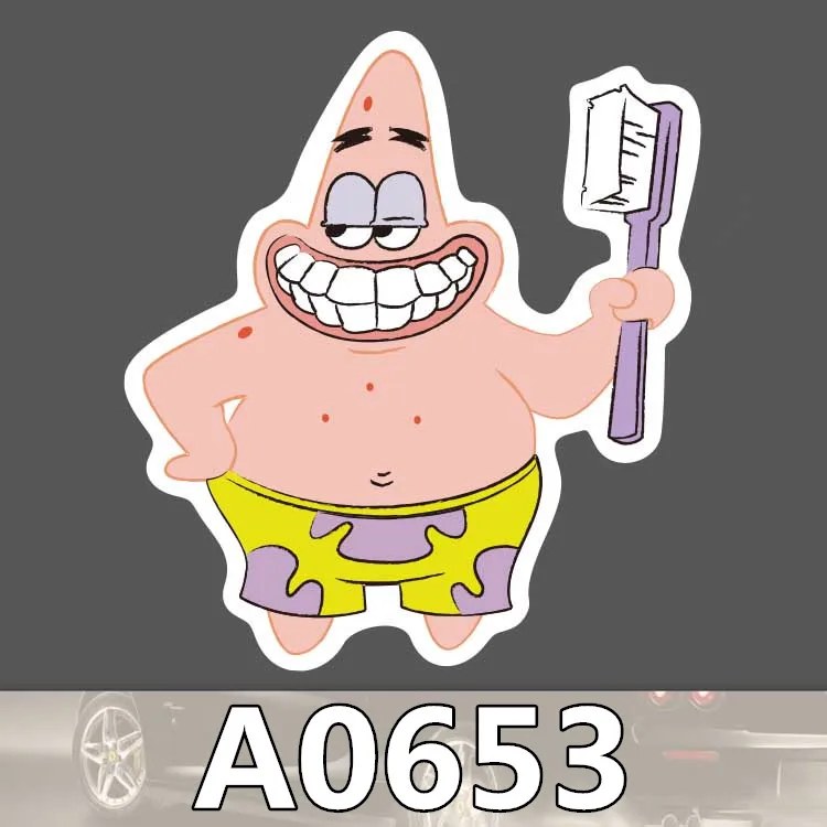 Bevle A0653 Spongebob Patrick Star Waterproof Sticker Single Sale Cool Laptop Luggage Fridge Phone Graffiti Notebook Stickers
Bevle A0653 Spongebob Patrick Star Waterproof Sticker Single Sale Cool Laptop Luggage Fridge Phone Graffiti Notebook Stickers