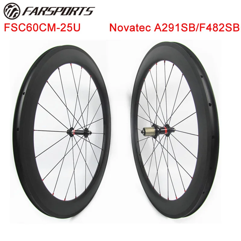 NEW arrival 60mm 25mm carbon clincher road wheelsets , 700C full carbon fiber with durable Novatec hub Sapim spokes 20H/24H
NEW arrival 60mm 25mm carbon clincher road wheelsets , 700C full carbon fiber with durable Novatec hub Sapim spokes 20H/24H