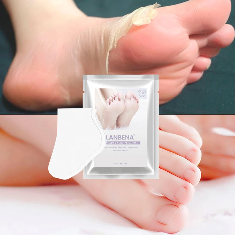 LANBENA Foot Peeling Renewal Foot Mask Remove Dead Skin Smooth Exfoliating Socks Foot Care Socks pe For Pedicure Skin Care
LANBENA Foot Peeling Renewal Foot Mask Remove Dead Skin Smooth Exfoliating Socks Foot Care Socks pe For Pedicure Skin Care