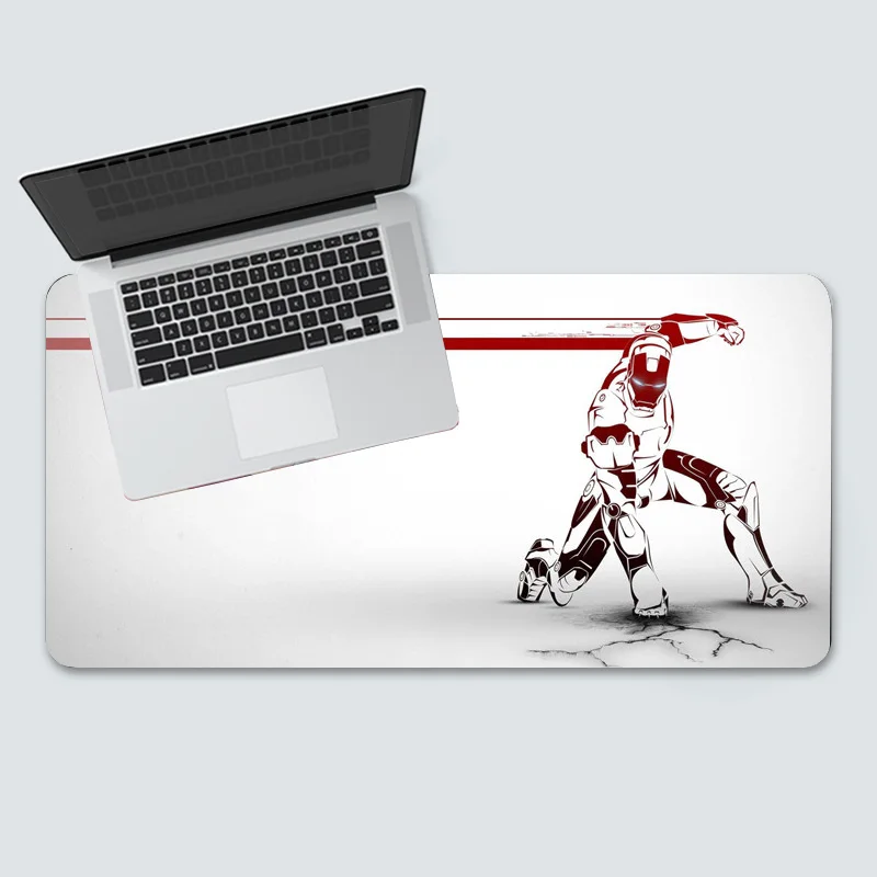 60X30CM Iron Man mousepad Locking Edge Large Laptop desk mat notebook pc accessories Speed Gamer gaming mouse pad
60X30CM Iron Man mousepad Locking Edge Large Laptop desk mat notebook pc accessories Speed Gamer gaming mouse pad