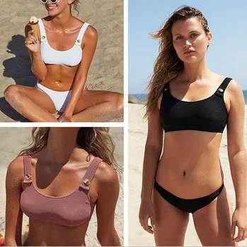 Push Up Bikinis Women Swimwear Sexy Vest Type Bikini Set Swimsuit Women Bathing Suit Swimming Beach Wear Biquini maillot de bain
Push Up Bikinis Women Swimwear Sexy Vest Type Bikini Set Swimsuit Women Bathing Suit Swimming Beach Wear Biquini maillot de bain