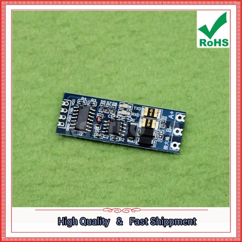 single-chip TTL to RS485 module 485 serial UART level switch board (D3B5) | Электронные компоненты и