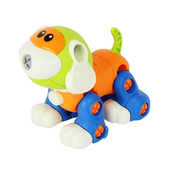 1pc Building Toys Plastic Removable Disassembly Educational Dog Shaped Toy Building Block for Children Kids Toddlers
1pc Building Toys Plastic Removable Disassembly Educational Dog Shaped Toy Building Block for Children Kids Toddlers