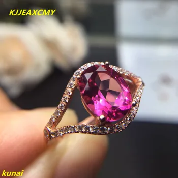 KJJEAXCMY fine jewelry Caibao natural 925 silver red corundum simple ring sales promotion.
KJJEAXCMY fine jewelry Caibao natural 925 silver red corundum simple ring sales promotion.