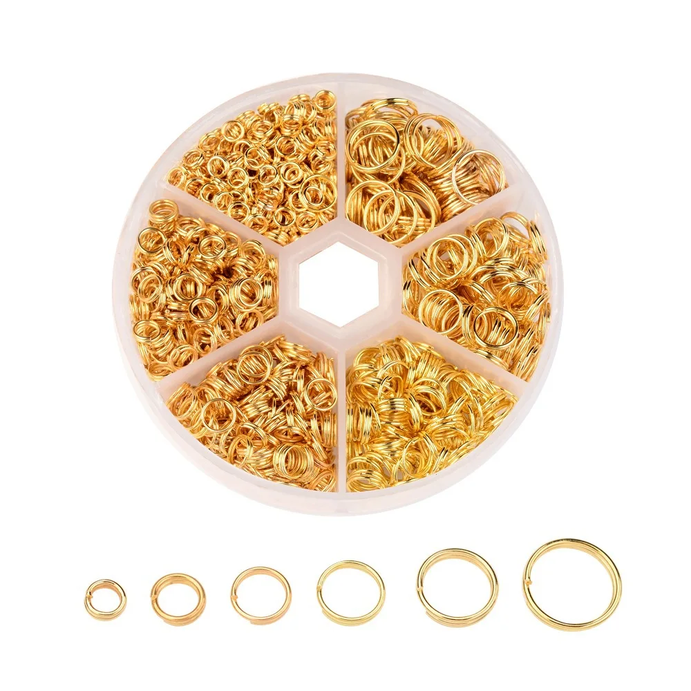 1box/set Silver Gold Plated Double Loops Rings&Split Rings Jewelry Findings Accessories for DIY Handmade Jewelry Making Z940
1box/set Silver Gold Plated Double Loops Rings&Split Rings Jewelry Findings Accessories for DIY Handmade Jewelry Making Z940