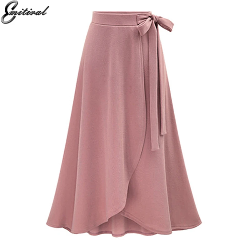 Emitiral Summer Women Skirts 2018 High Waist A Line Knitting Ladies Skirts Plus Size 6XL Casual Party Skirts Elegant Clothing
Emitiral Summer Women Skirts 2018 High Waist A Line Knitting Ladies Skirts Plus Size 6XL Casual Party Skirts Elegant Clothing