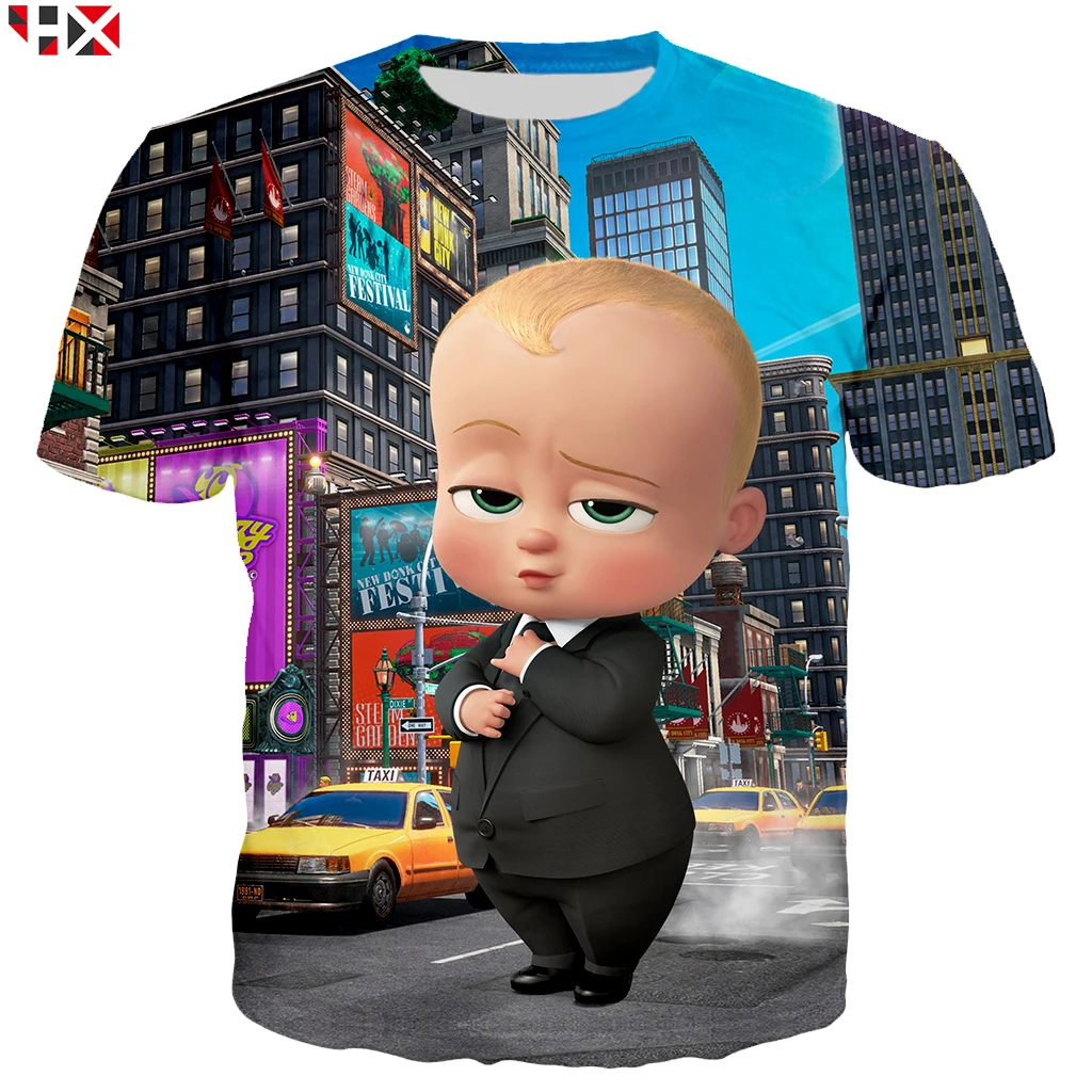 New Fashion Tops The Boss Baby Funny T Shirt Men Women 3D Printed T Shirts Short Sleeve Cartoon Hip Hop Tees Streetwear X198
New Fashion Tops The Boss Baby Funny T Shirt Men Women 3D Printed T Shirts Short Sleeve Cartoon Hip Hop Tees Streetwear X198