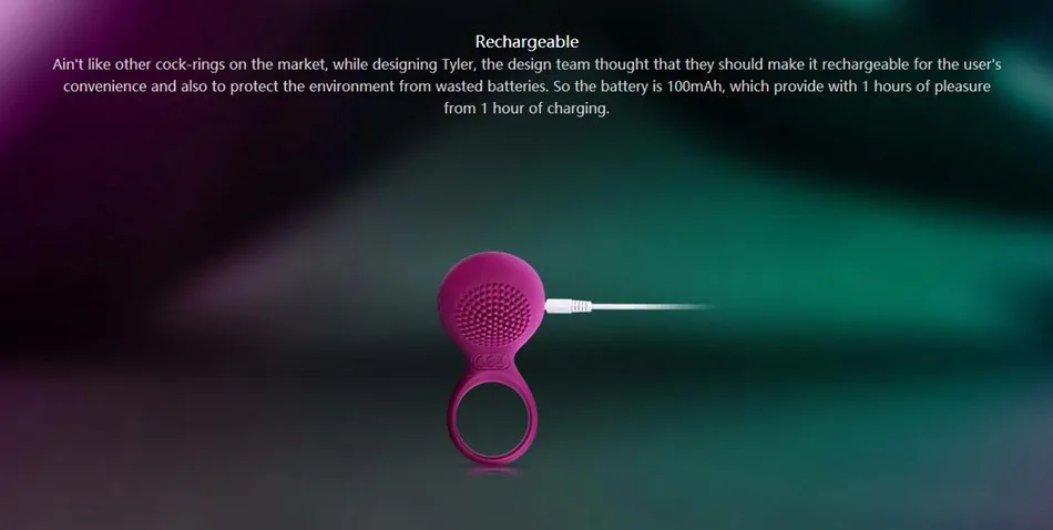 Vibrating Cock Ring Waterproof USB Rechargeable Penis Ring Vibrator Clitoral Stimulation Adult Sex Product Sex Toys for Couples 10