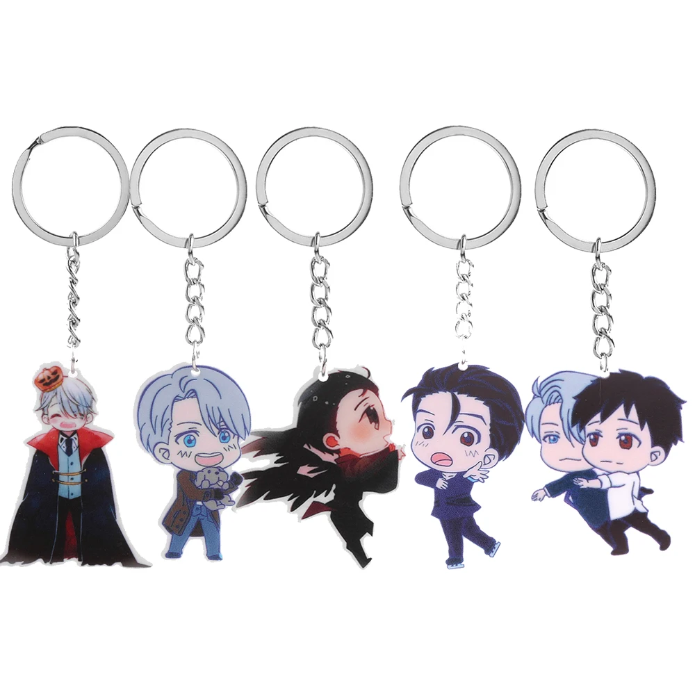 1 Piece Fashion Anime Yuri!!! On ICE Victor Nikiforov Acrylic Key chain Keyring Pendant Gift For Women Girl Boy Bag Charm Keycha 
1 Piece Fashion Anime Yuri!!! On ICE Victor Nikiforov Acrylic Key chain Keyring Pendant Gift For Women Girl Boy Bag Charm Keycha
