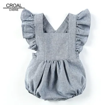 CROAL CHERIE Summer Newborn Baby Girls Clothes Denim Sleeveless Baby Girls Romper Shorts Toddler Infant Jumpsuit Clothing
CROAL CHERIE Summer Newborn Baby Girls Clothes Denim Sleeveless Baby Girls Romper Shorts Toddler Infant Jumpsuit Clothing