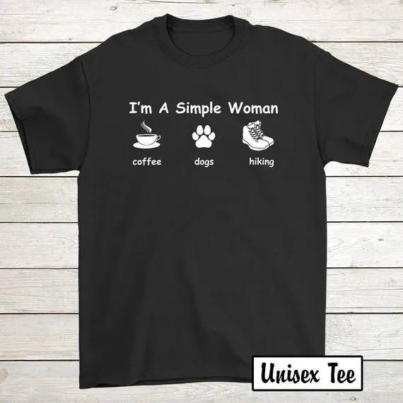 I'm A Simple Woman Coffee Dogs Hiking T-Shirt Birthday Funny tees Gift For Dog tops Lover summer style outfits Fashion t shirt
I'm A Simple Woman Coffee Dogs Hiking T-Shirt Birthday Funny tees Gift For Dog tops Lover summer style outfits Fashion t shirt