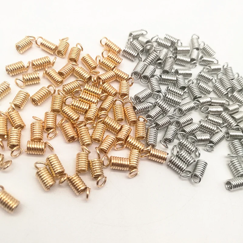 50Pcs Dull Silver/Gold Spring Connectors For Bracelet DIY Jewelry Making External Diameter 3.0/3.5/4.0mm
50Pcs Dull Silver/Gold Spring Connectors For Bracelet DIY Jewelry Making External Diameter 3.0/3.5/4.0mm
