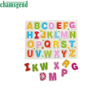 2019 Hot Sale New a set 26pcs Wood Alphabet English Letters Puzzle Jigsaw Educational Toy Levert Gifts For Children 
2019 Hot Sale New a set 26pcs Wood Alphabet English Letters Puzzle Jigsaw Educational Toy Levert Gifts For Children