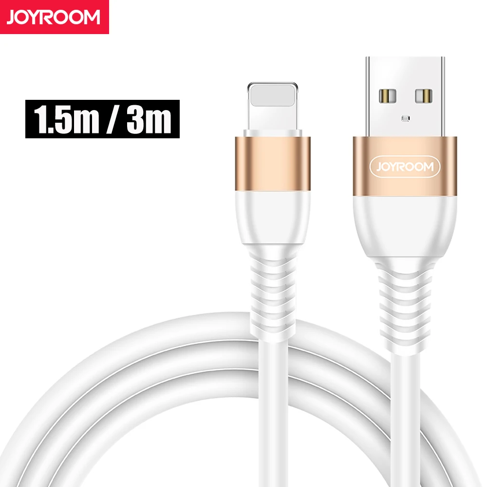 Joyroom 150cm 3m Cell Phone USB Cable 8 Pin Lightning Cable for Apple iPad iPhone X SE 6 6s Plus 7 Plus 8 Plus iOS Charge Cable
Joyroom 150cm 3m Cell Phone USB Cable 8 Pin Lightning Cable for Apple iPad iPhone X SE 6 6s Plus 7 Plus 8 Plus iOS Charge Cable
