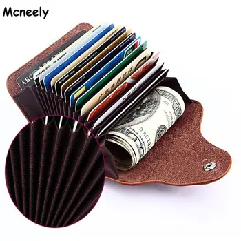 Genuine Leather Organ Style Unisex Business Card Holder Wallet Bank Credit Card Case ID Holders Women Card Holder Wallets
Genuine Leather Organ Style Unisex Business Card Holder Wallet Bank Credit Card Case ID Holders Women Card Holder Wallets