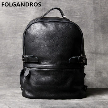 2019 Famous Brand Backpack Genuine Leather Double-shoulder Bag Imported Cowhide Schoolbag Handmade Original Simple Computer Bag
2019 Famous Brand Backpack Genuine Leather Double-shoulder Bag Imported Cowhide Schoolbag Handmade Original Simple Computer Bag