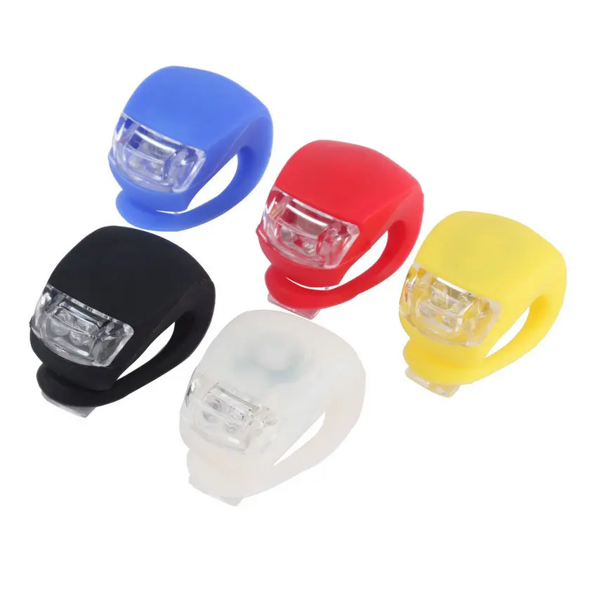 High Quality LED Bicycle Bike Cycling Silicone Head Front Rear Wheel Safety Light Lamp Wholesale
High Quality LED Bicycle Bike Cycling Silicone Head Front Rear Wheel Safety Light Lamp Wholesale