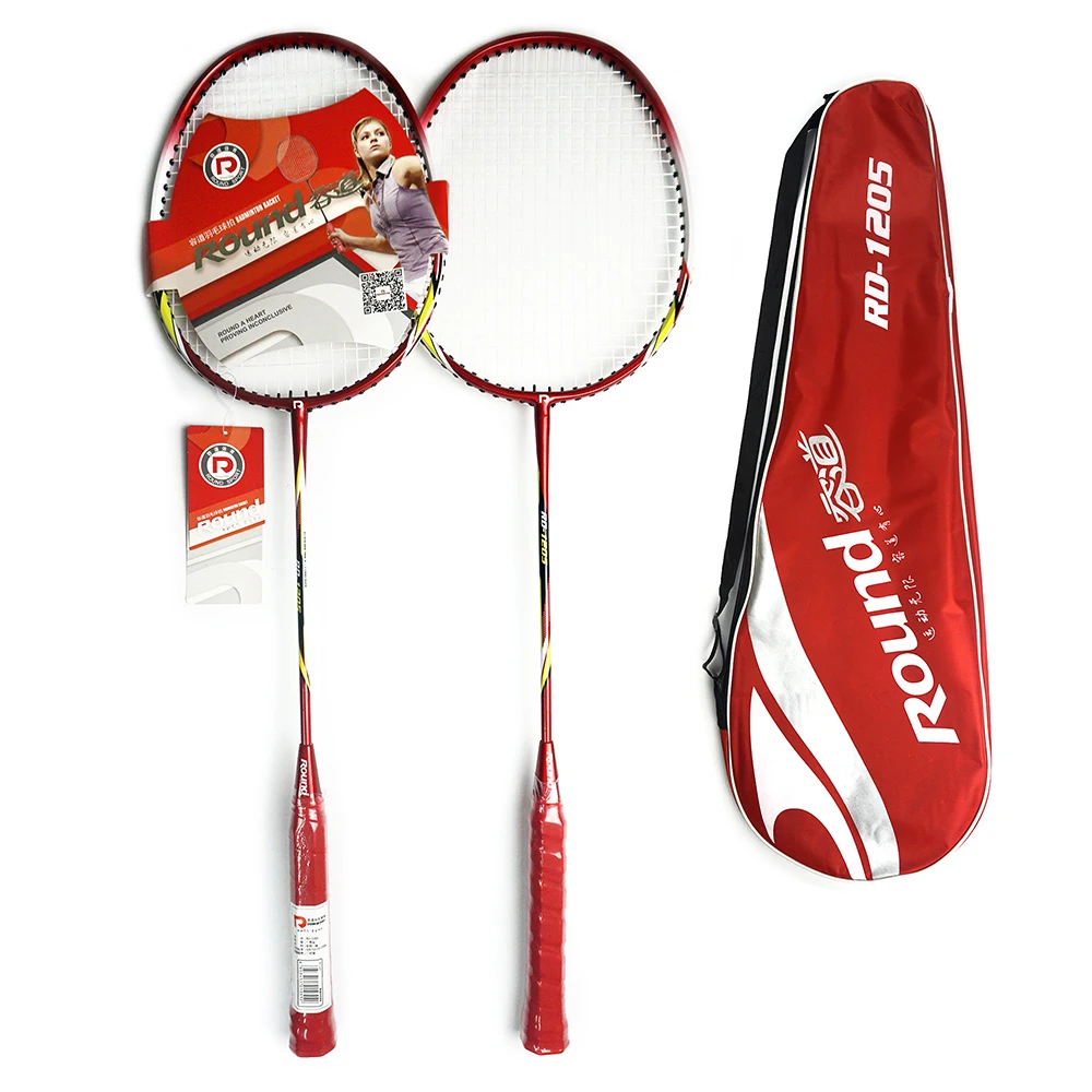 2pcs RD-1205 Round Badminton Racket with Non-slip Handle Family Playing Ultra-light High Quality Double Shot
2pcs RD-1205 Round Badminton Racket with Non-slip Handle Family Playing Ultra-light High Quality Double Shot