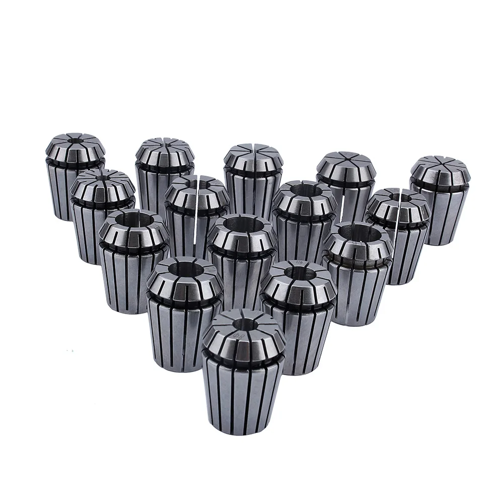 15pcs/set Beating 0.1mm Spring Collet Set Accuracy For CNC Milling Machine Engraving Lathe Tool ER25 (2-16mm)
15pcs/set Beating 0.1mm Spring Collet Set Accuracy For CNC Milling Machine Engraving Lathe Tool ER25 (2-16mm)