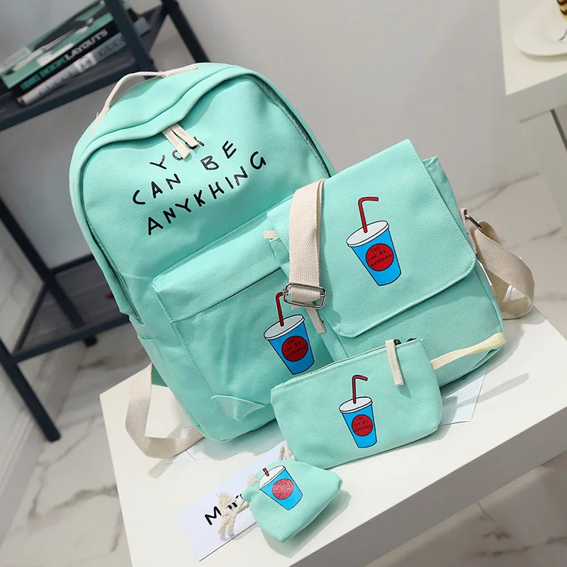 children school bags 4/pcs mochila escolar School bags for girls Canvas backpack sac a dos enfant school backpack Satchel kids
children school bags 4/pcs mochila escolar School bags for girls Canvas backpack sac a dos enfant school backpack Satchel kids