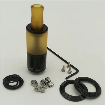 16mm Dvarw MTL Style RTA 2ml PEI Tube With 4 AFCs 16mm Single Coil Clearomizer For Pico Baby Q16 Vape Mod DIY Rebuildable Tank
16mm Dvarw MTL Style RTA 2ml PEI Tube With 4 AFCs 16mm Single Coil Clearomizer For Pico Baby Q16 Vape Mod DIY Rebuildable Tank