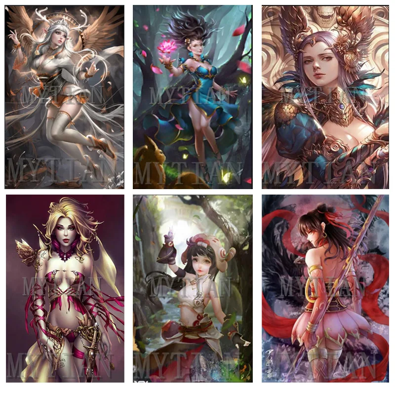 5D Diamond embroidery Anime diamond painting cross stitch kits full square/round drill 3D diy diamond mosaic girl artwork decor
5D Diamond embroidery Anime diamond painting cross stitch kits full square/round drill 3D diy diamond mosaic girl artwork decor