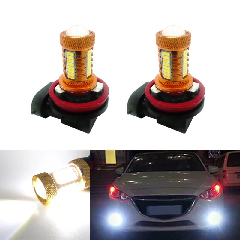 2X H11 LED canbus 4014 Bulbs Reflector Mirror Design For Fog Lights For mazda 3 5 6 xc-5 cx-7 axela atenza
2X H11 LED canbus 4014 Bulbs Reflector Mirror Design For Fog Lights For mazda 3 5 6 xc-5 cx-7 axela atenza