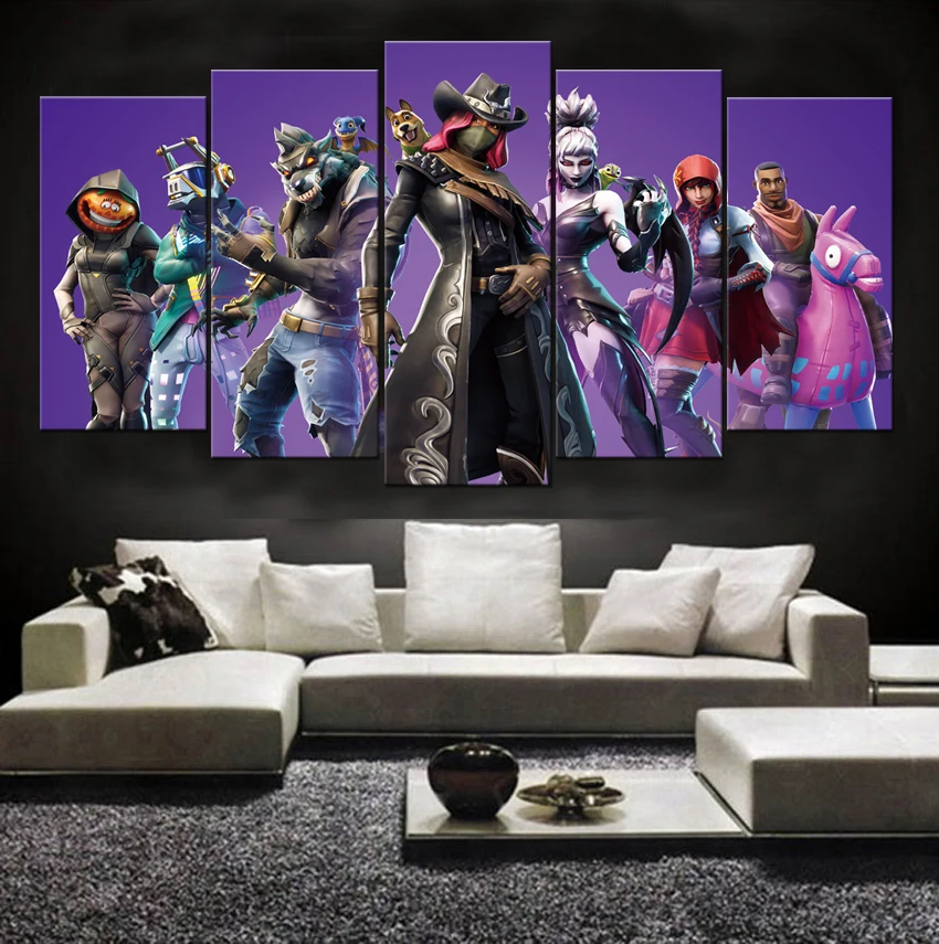 Fort Night Wall Painting 5pcs(No Frame)Printd on Canvas Arts Modern Home Wall Art HD Print
Fort Night Wall Painting 5pcs(No Frame)Printd on Canvas Arts Modern Home Wall Art HD Print