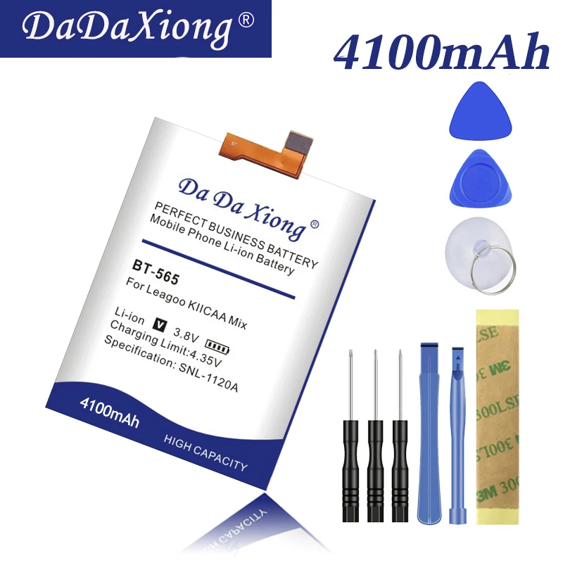 100% Original BT-565 4300mAh Replacement Batteries For Leagoo KIICAA Mix T5 T5C Smart Phone Battery+ free gfit
100% Original BT-565 4300mAh Replacement Batteries For Leagoo KIICAA Mix T5 T5C Smart Phone Battery+ free gfit