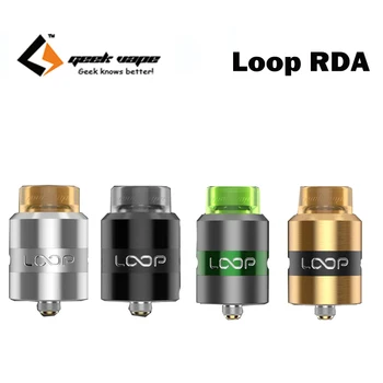 Geekvape Loop RDA 24mm Diameter Surround Airflow RDA Atomizer compatible with both 810 and 510 drip tips
Geekvape Loop RDA 24mm Diameter Surround Airflow RDA Atomizer compatible with both 810 and 510 drip tips