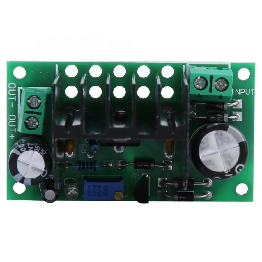 LM317 Voltage Step Down Module Voltage Linear Converter Regulator Moudule DC 5-35V Input AC 6-25V Input
LM317 Voltage Step Down Module Voltage Linear Converter Regulator Moudule DC 5-35V Input AC 6-25V Input