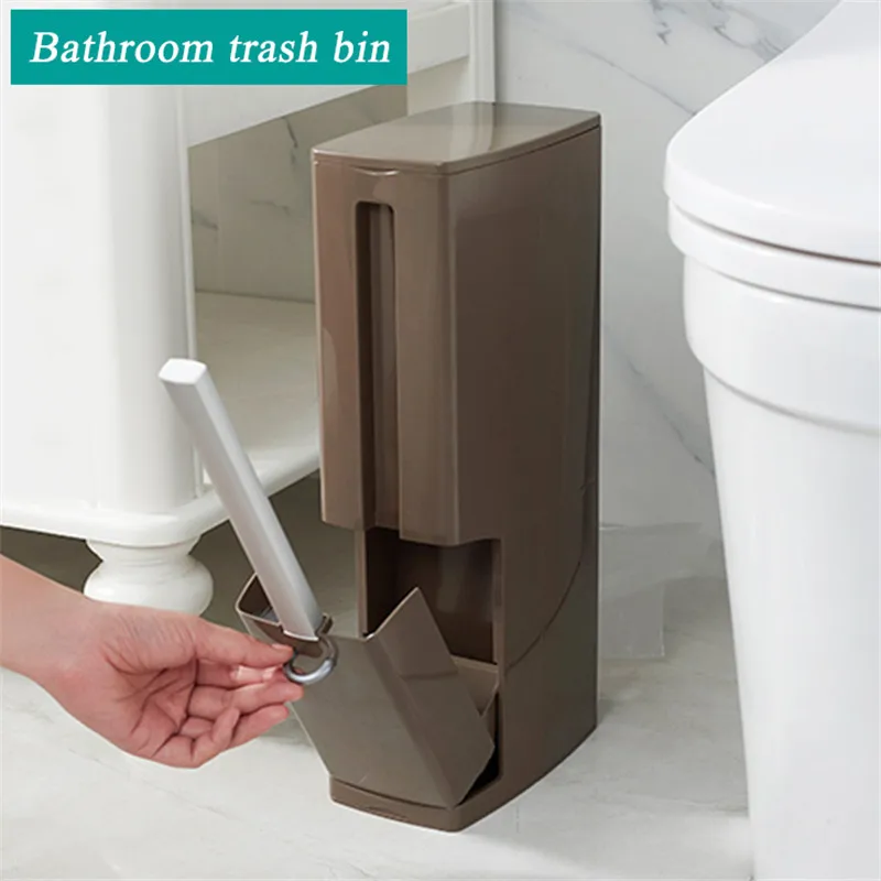 4 in 1 Plastic Bathroom Waste Bin with Toilet Brush Bathroom Trash Can Set Dustbin Trash Cans Garbage Bucket 6L
4 in 1 Plastic Bathroom Waste Bin with Toilet Brush Bathroom Trash Can Set Dustbin Trash Cans Garbage Bucket 6L