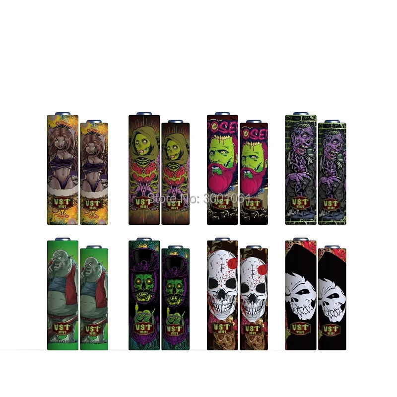 Zombie battery wraps (6)